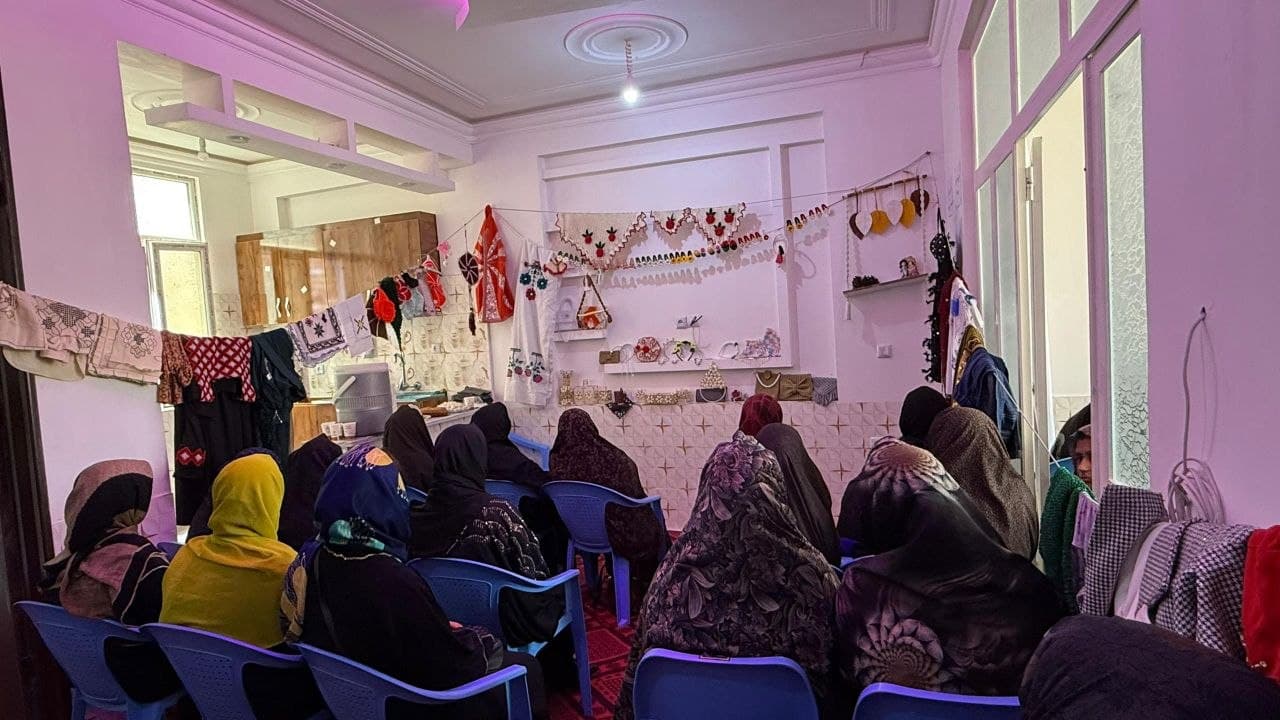 همکاری میدانی با سازمان شریک در غور